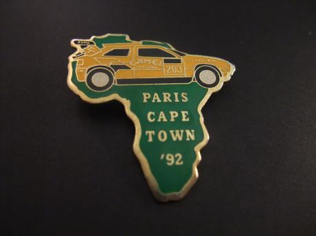 Citroën ZX Paris -Capetown rally 1992 Camel